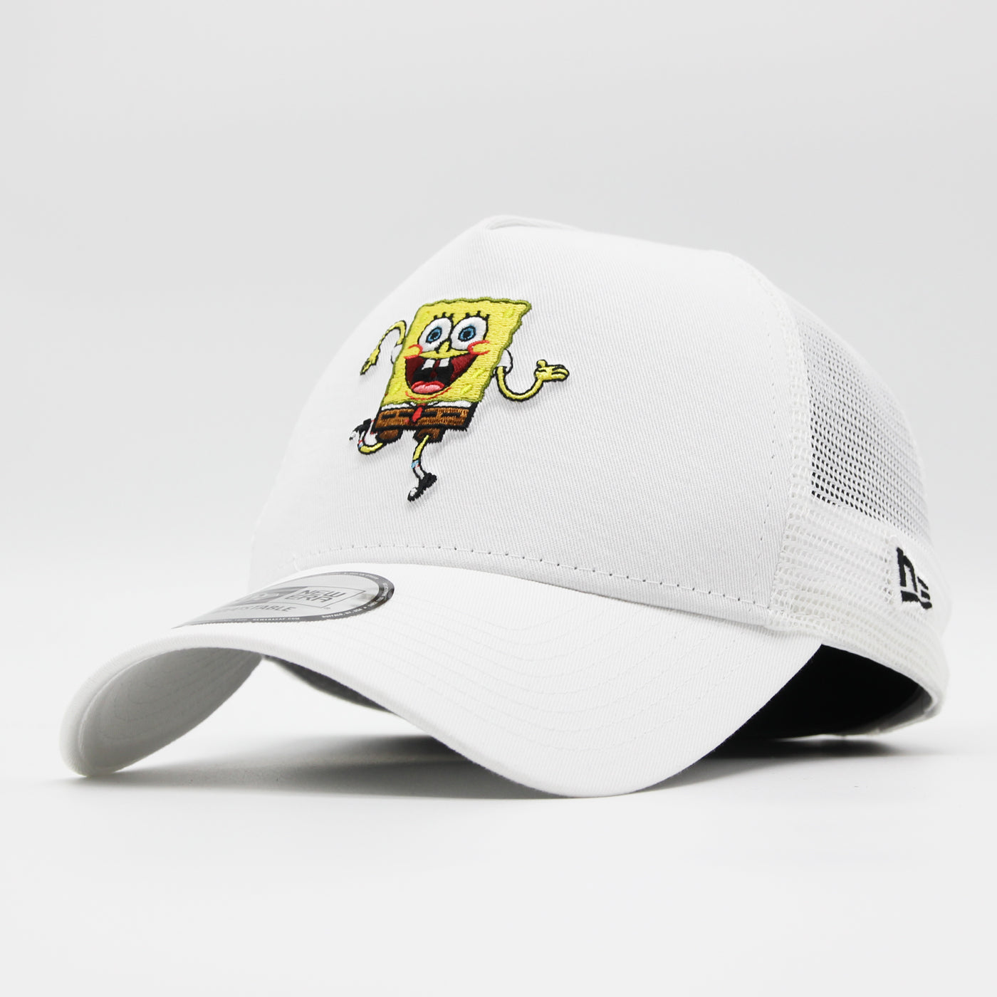 New Era Spongebob Nickelodeon A-Frame Trucker cap white