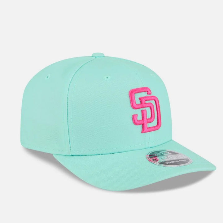 New Era MLB City Connect 9Seventy Stretch Snap SD Padres aqua/pink