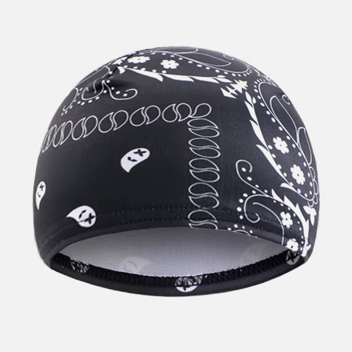 Paisley Dome Cap black - Shop-Tetuan