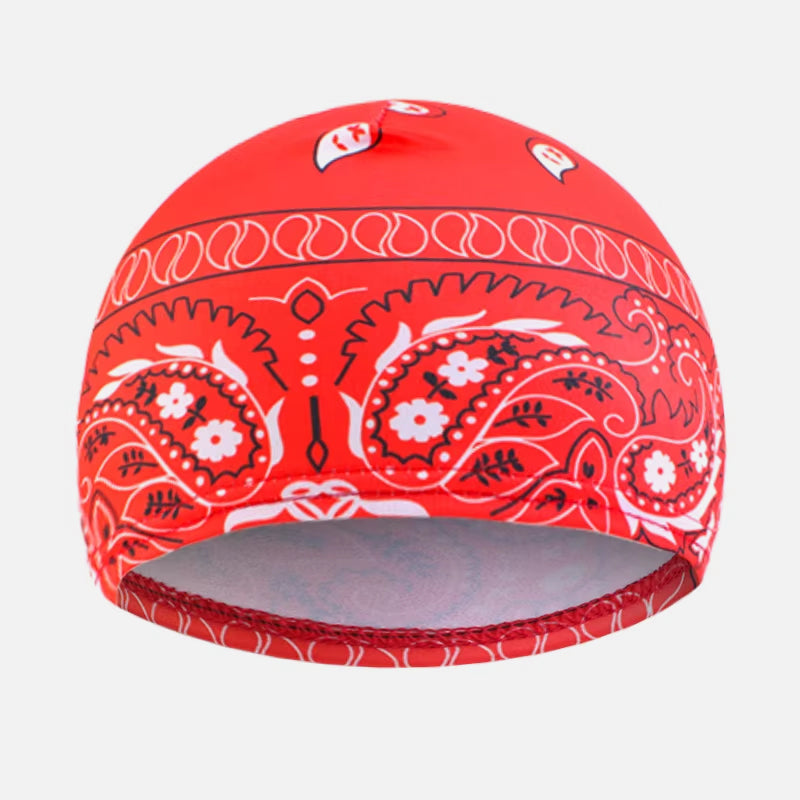 Paisley Dome Cap red - Shop-Tetuan
