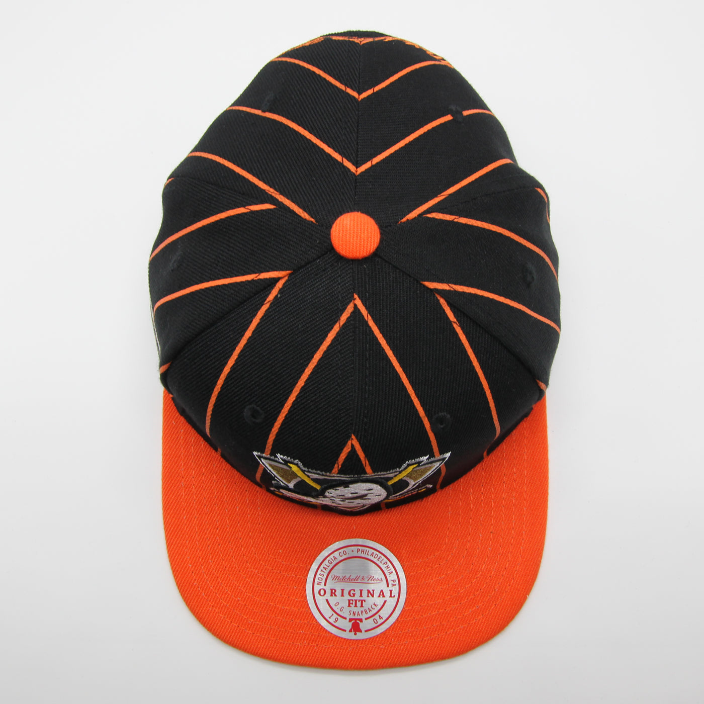 Mitchell & Ness NHL Team Pin snapback A Ducks black