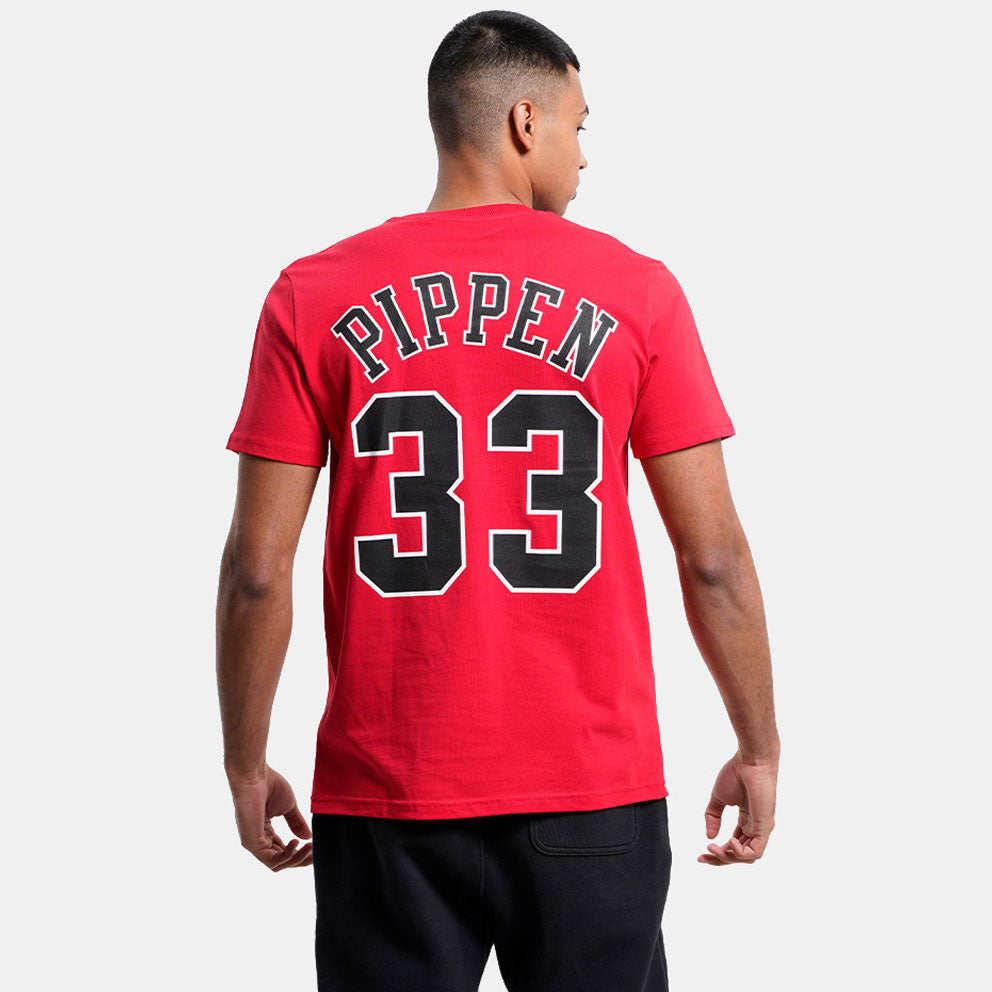 Mitchell & Ness NBA N&N tee C Bulls Scottie Pippen red - Shop-Tetuan