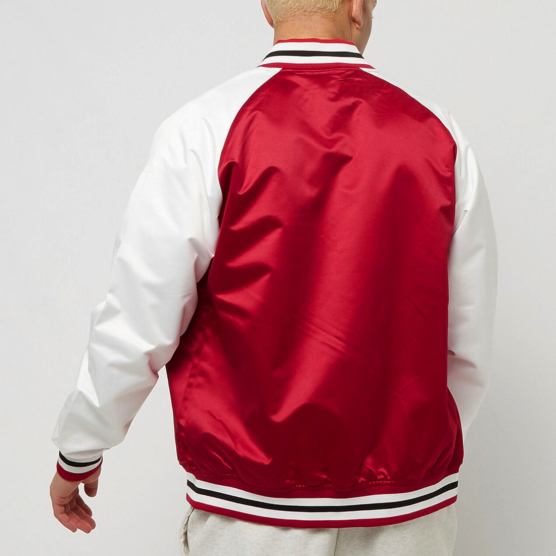 Mitchell & Ness NBA Primetime LW Satin Jacket C Bulls red/white