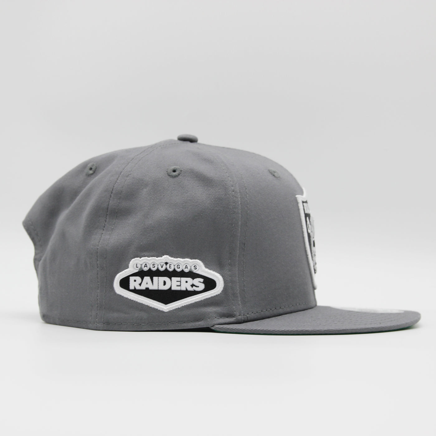 New Era Team Side Patch 9Fifty LV Raiders grey