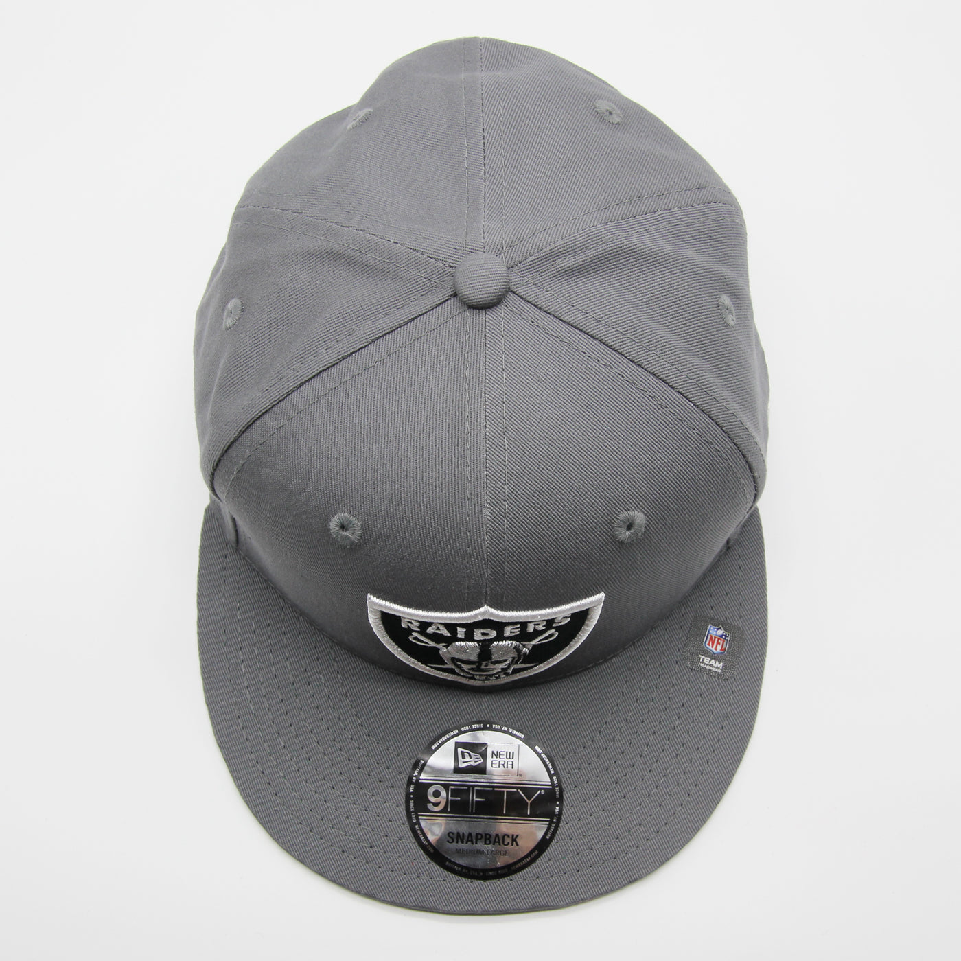 New Era Team Side Patch 9Fifty LV Raiders grey