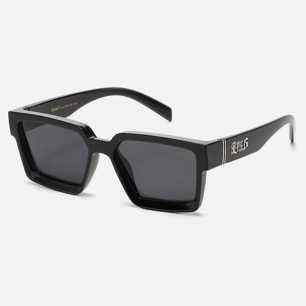 Locs Rectangle Sunglasses black - Shop-Tetuan