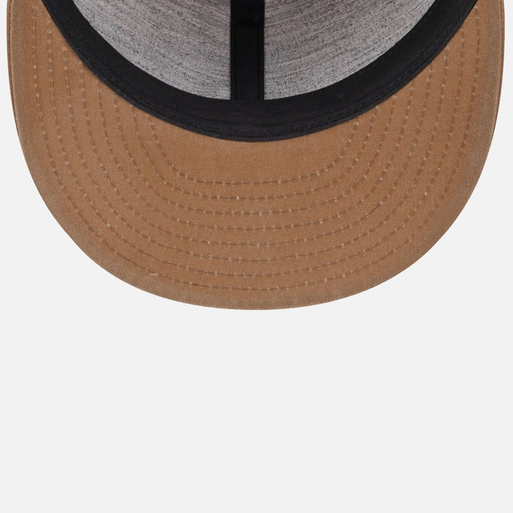 New Era Waxed Canvas Retro Crown 9Fifty Strapback C White Sox khaki - Shop-Tetuan