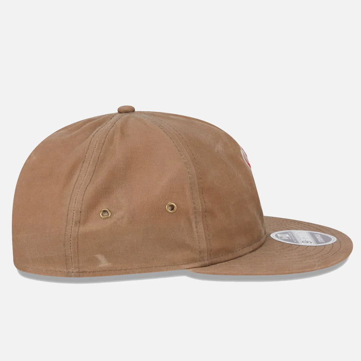 New Era Waxed Canvas Retro Crown 9Fifty Strapback C White Sox khaki - Shop-Tetuan