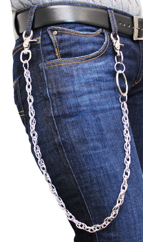 Metal Keychain Double Lock With Double Hooks & Large Ring - Shop-Tetuan