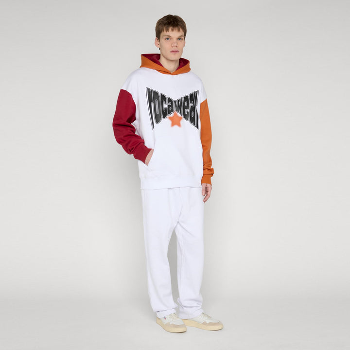 Rocawear Colored Hoody brightwhite/reddahl - Shop-Tetuan