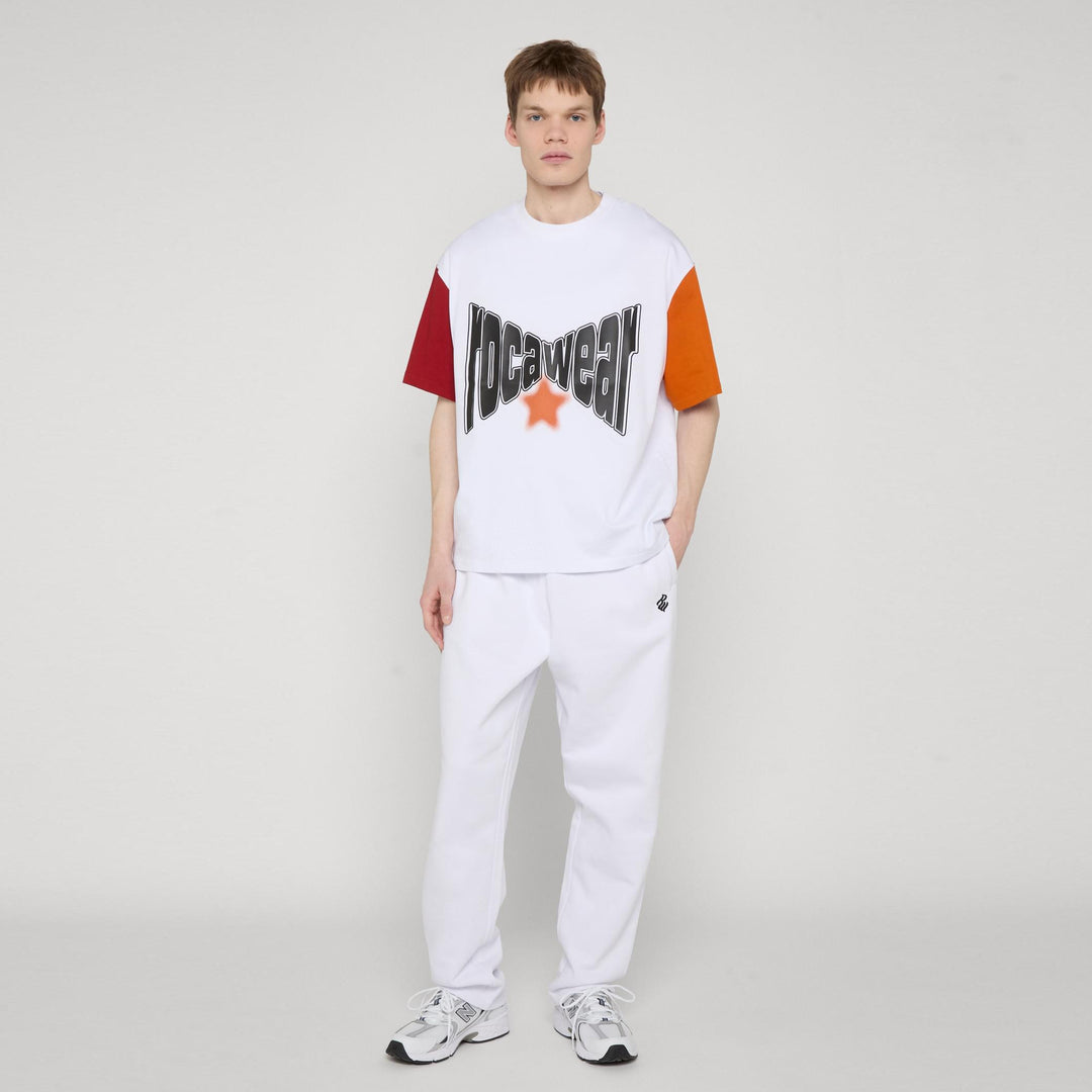 Rocawear Colored T-Shirt brightwhite/reddahl - Shop-Tetuan