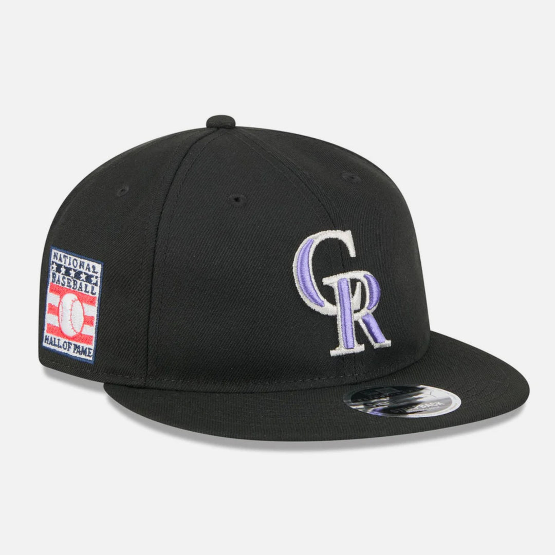 New Era Hall Of Fame Retro Crown 9Fifty C Rockies black - Shop-Tetuan