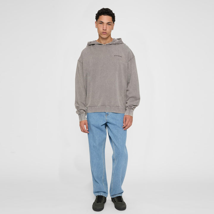 9N1M Sense Change Acid Washed Hoodie asphalt