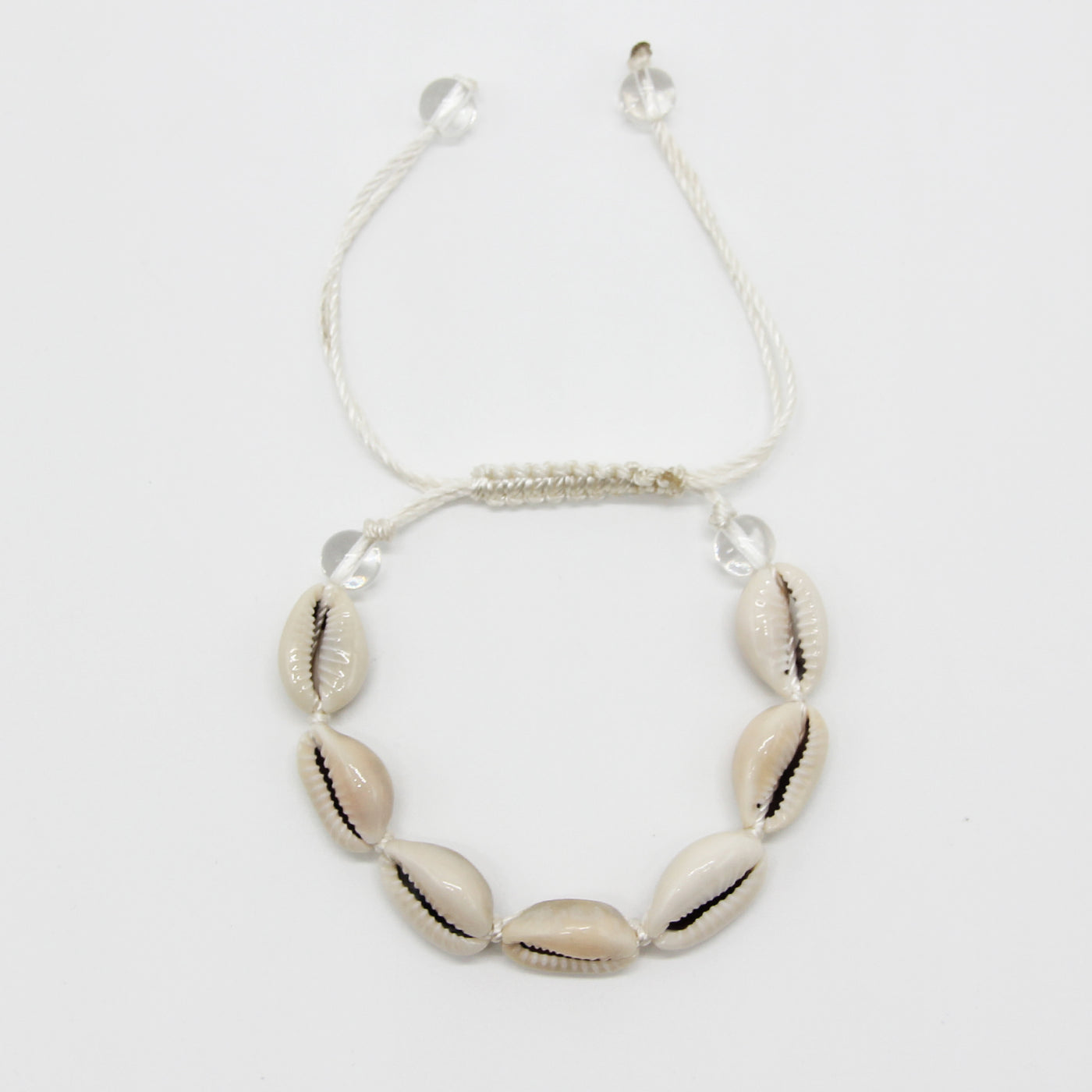Shell bracelet white