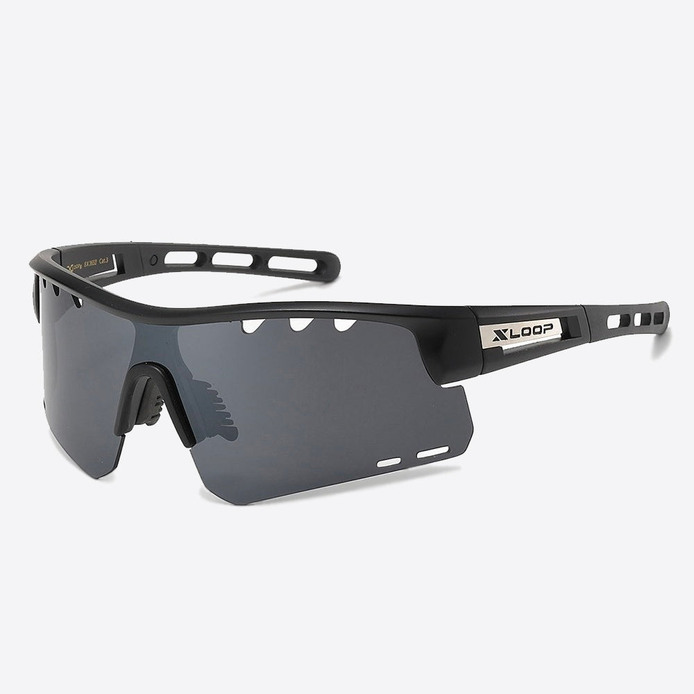 X-Loop Shield Sunglasses black - Shop-Tetuan