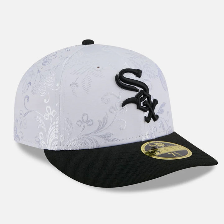 New Era Floral Shine Low Profile 59Fifty C White Sox white/black