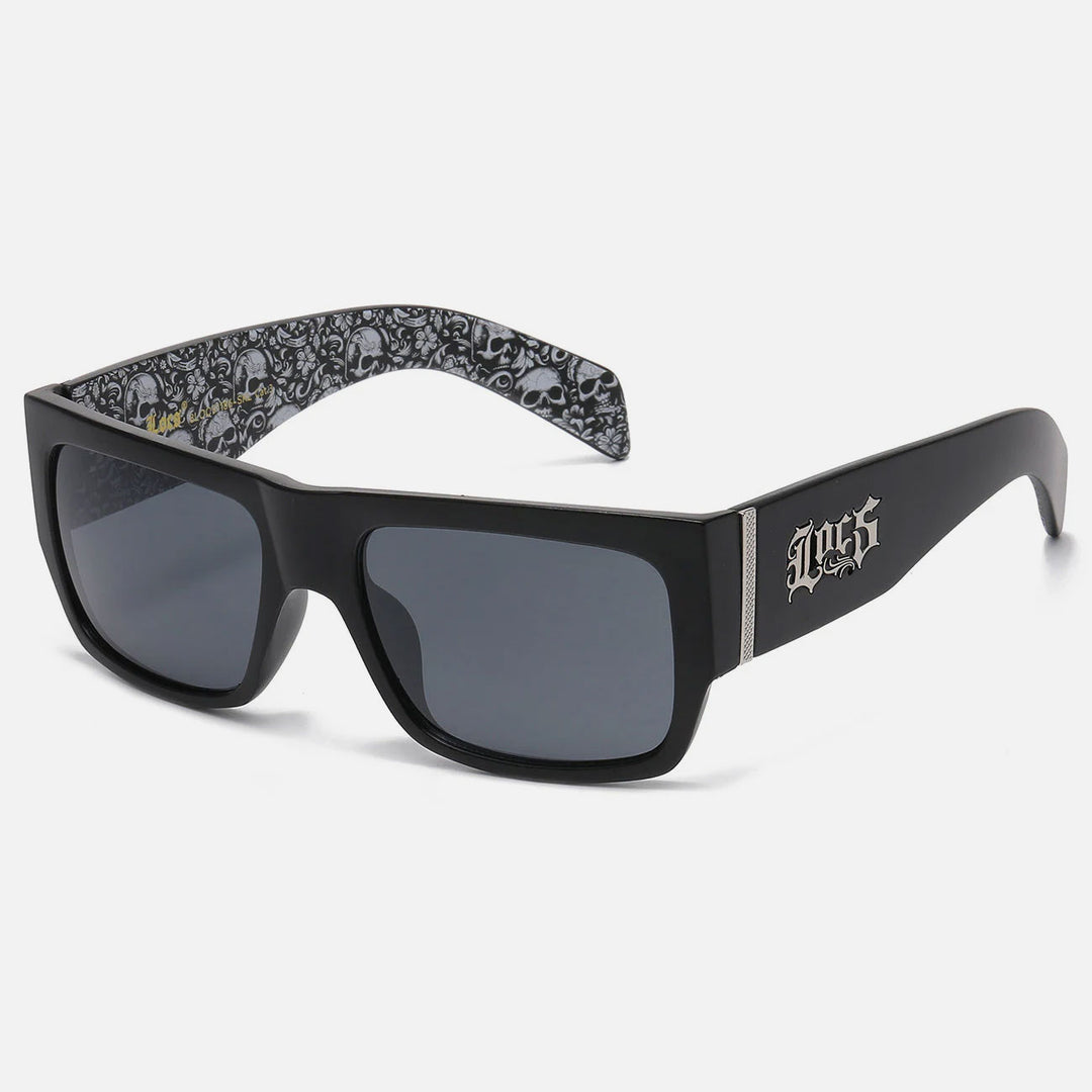 Locs Skull Print 1 Sunglasses matt black - Shop-Tetuan