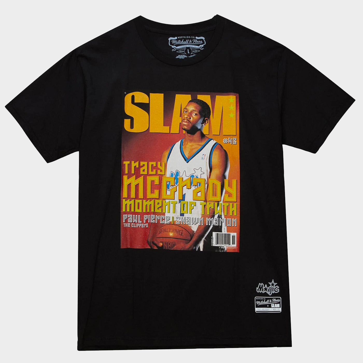 Mitchell & Ness NBA Slam Tee Magic Tracy McGrady black