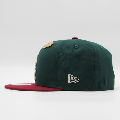 New Era MLB WS Contrast 59Fifty C White Sox dark green/dark red