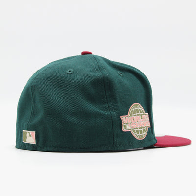 New Era MLB WS Contrast 59Fifty C White Sox dark green/dark red - Shop-Tetuan