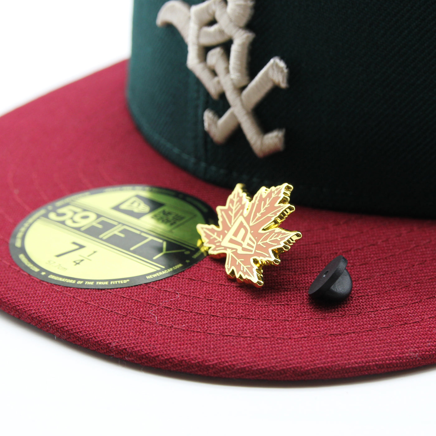 New Era MLB WS Contrast 59Fifty C White Sox dark green/dark red - Shop-Tetuan