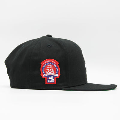 New Era Team Side Patch 9Fifty C White Sox black