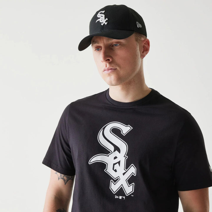 New Era MLB Regular tee C White Sox black - Shop-Tetuan