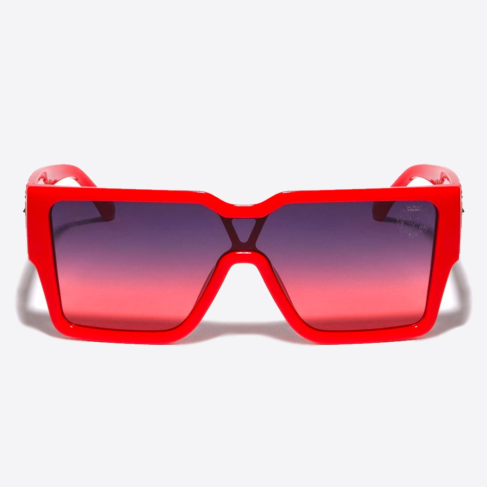 Kleo Squared Sunglasses red - Shop-Tetuan