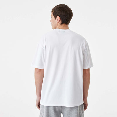 New Era Superhero Lineup Oversized tee white