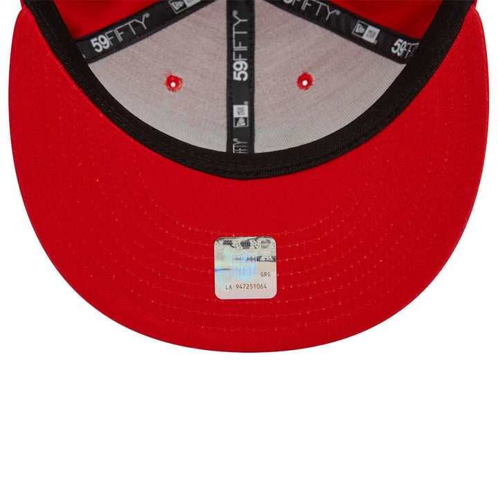 New Era NFL Official Team Colours 59Fifty TB Buccaneers red - Shop-Tetuan