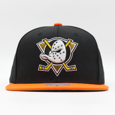 Mitchell & Ness NHL Team 2 Tone 2.0 snapback A Ducks black/orange - Shop-Tetuan