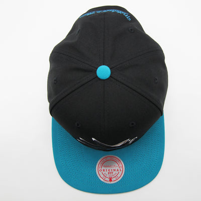 Mitchell & Ness Team 2 Tone 2.0 snapback SJ Sharks black/teal - Shop-Tetuan