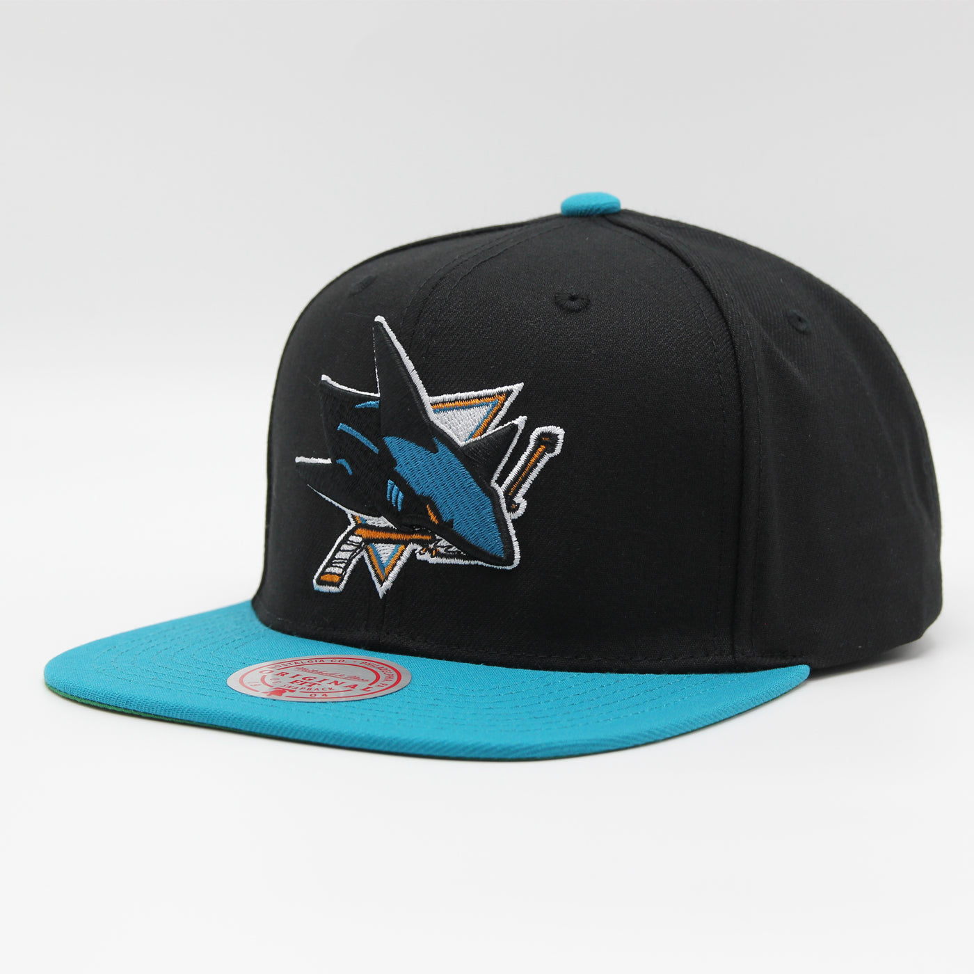 Mitchell & Ness Team 2 Tone 2.0 snapback SJ Sharks black/teal - Shop-Tetuan