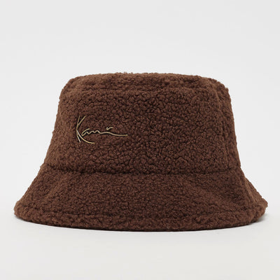 Karl Kani Signature Teddy Bucket Hat brown - Shop-Tetuan