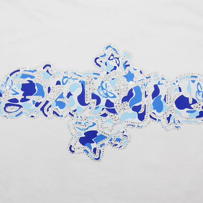 Mickey Saints Butterfly Rhinestone Camo tee baby blue/white - Shop-Tetuan