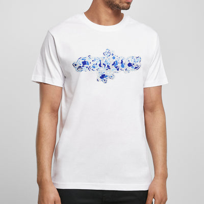 Mickey Saints Butterfly Rhinestone Camo tee baby blue/white - Shop-Tetuan