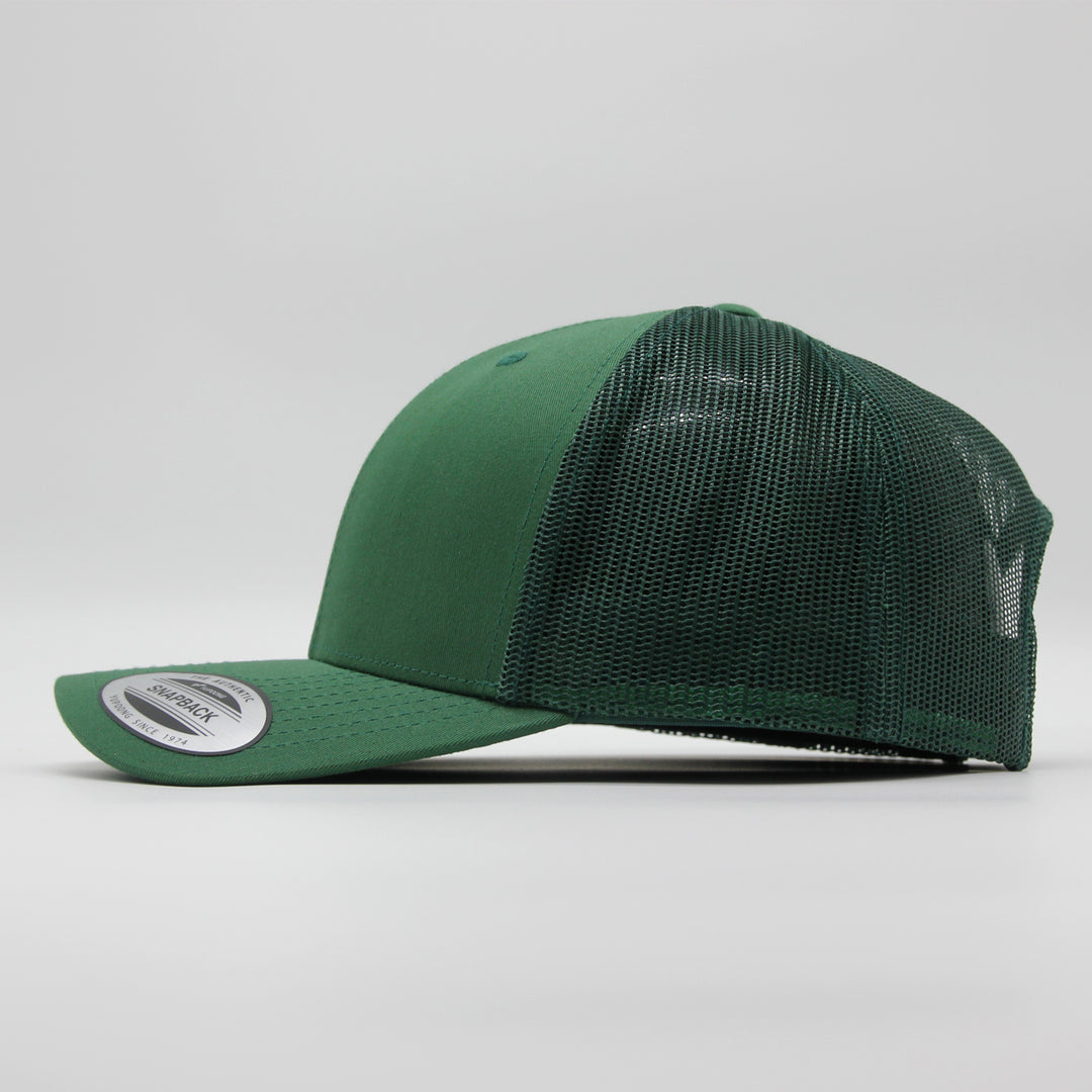 The Classics Yupoong Retro trucker cap evergreen - Shop-Tetuan