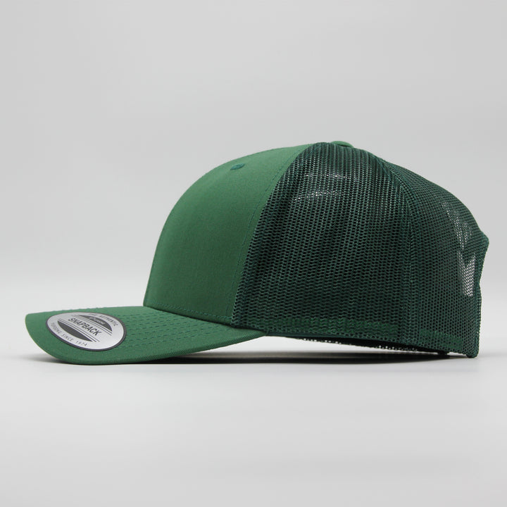 The Classics Yupoong Retro trucker cap evergreen - Shop-Tetuan
