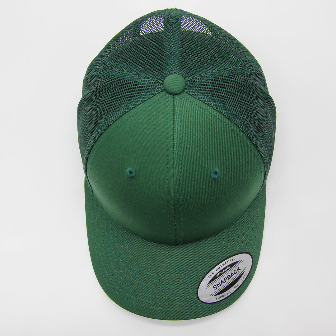 The Classics Yupoong Retro trucker cap evergreen - Shop-Tetuan