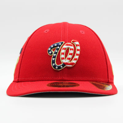 New Era Independence Day 2023 59Fifty Low Profile W Nationals red - Shop-Tetuan