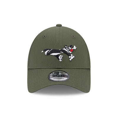 New Era Warner Brothers Sylvester 9Forty olive - Shop-Tetuan