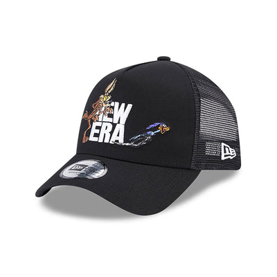 New Era Warner Brothers Wile E Coyote A-Frame black/white