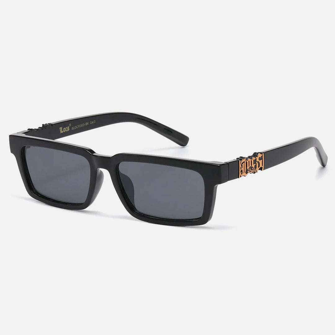 Locs OG West Coast Sunglasses black/gold - Shop-Tetuan