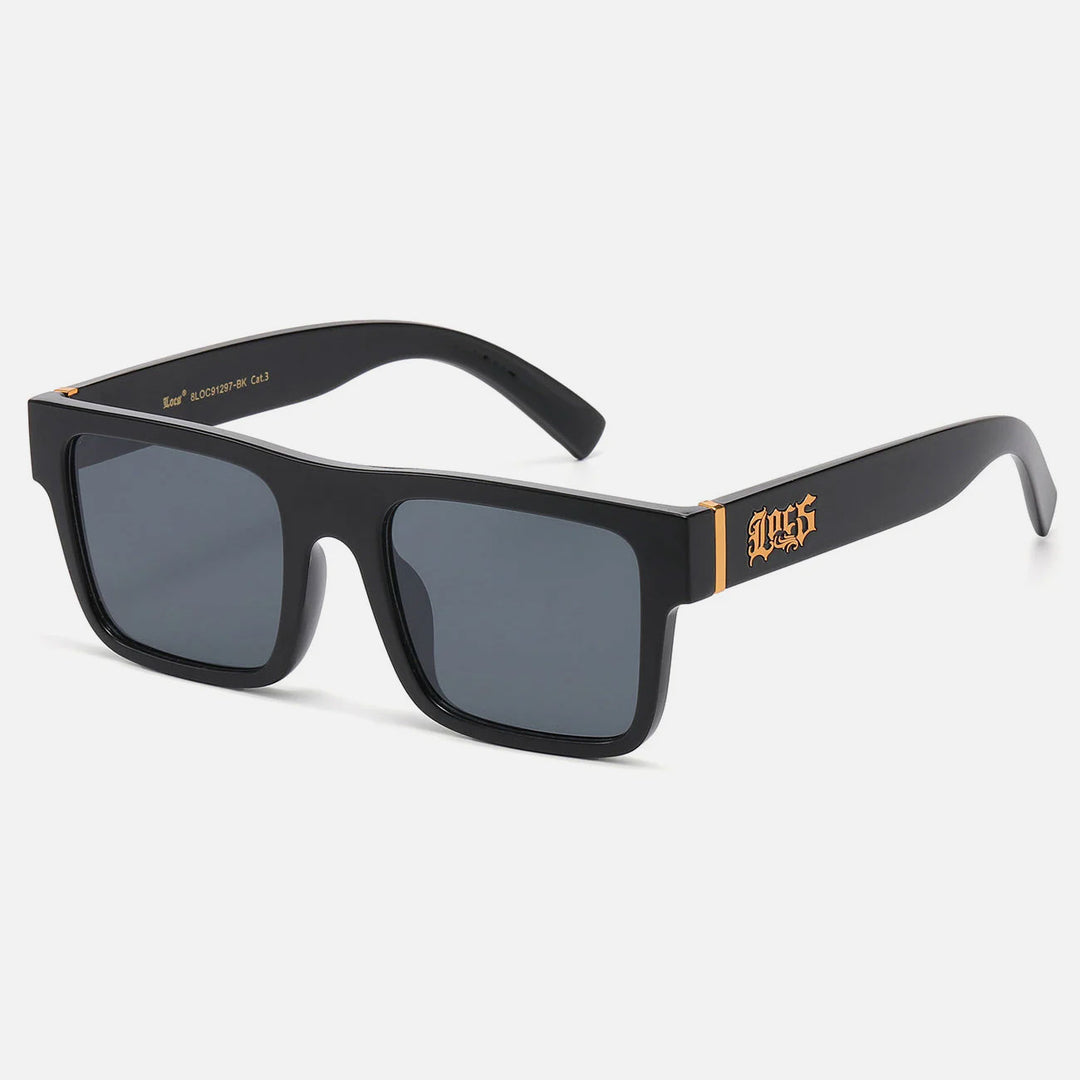 Locs Squared West Coast Sunglasses black/gold - Shop-Tetuan