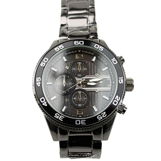 Softech Round Metal Bracelet Watch black/black - Shop-Tetuan