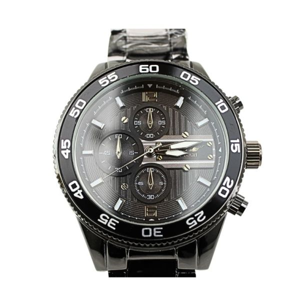 Softech Round Metal Bracelet Watch black/black - Shop-Tetuan