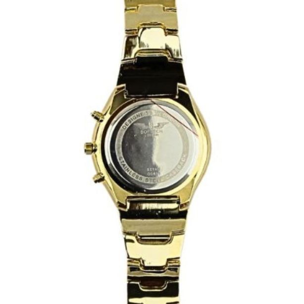 Softech Round Metal Bracelet Watch gold/black - Shop-Tetuan