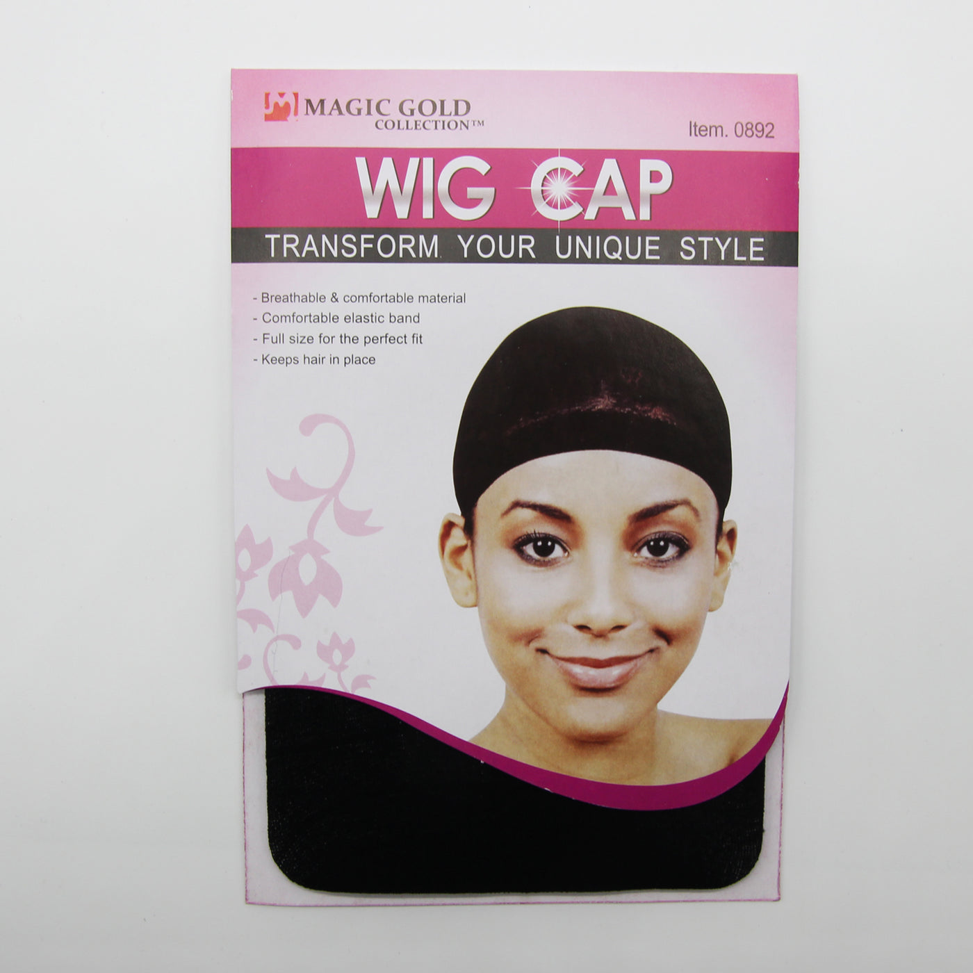 Magic Gold Stocking Wig Cap black - Shop-Tetuan
