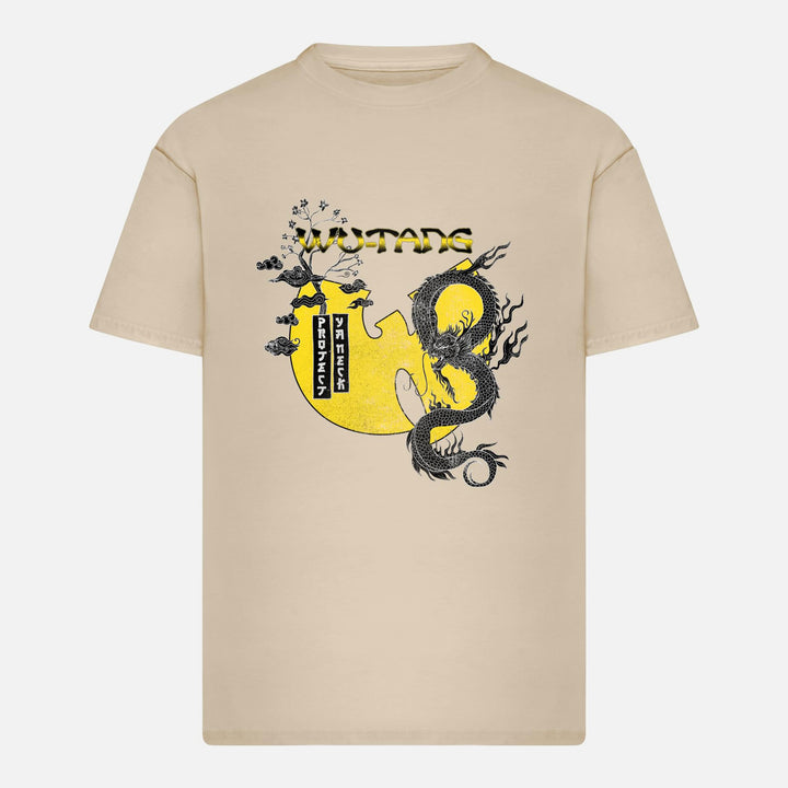 Wu-Wear Wu Tang Dragon Loose Tee whitesand