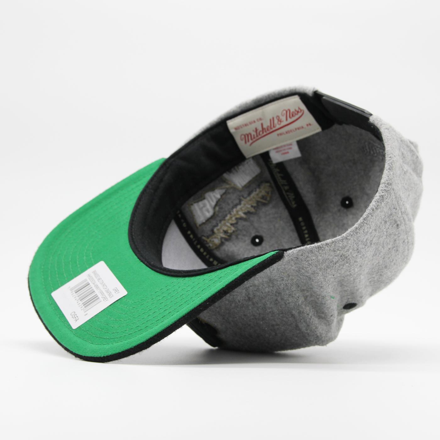Mitchell & Ness Melton Patch snapback Branded grey - Shop-Tetuan